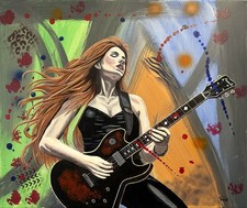 "Rhonda Solos"  painting
