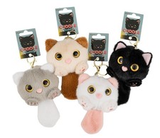 Cute Cat Keyring 14cm Soft Toy
