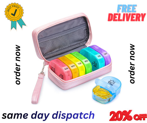 Auvon weekly pill organiser - weekly,