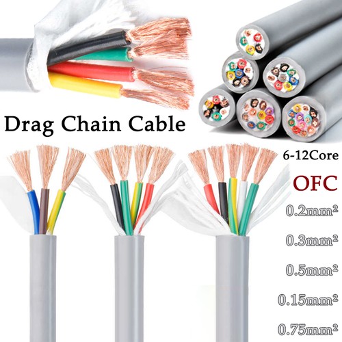 Drag chain cable - chain,