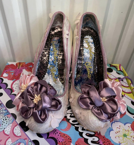 Irregular choice pink glitter - choice,