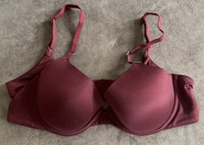 La Senza Burgundy Comfort Bra 34C