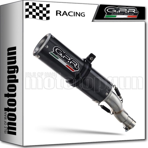 Exhaust racing carbon look - carbon,