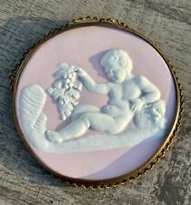Antique Camille Tharaud Bisque French Plaque Pate-Sur-Pate