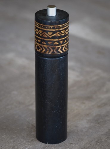 Vintage pepper mill hand - mill,
