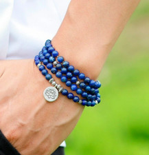 New 108 Mala Beads Lapis