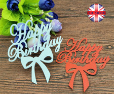 Happy Birthday Bow Metal