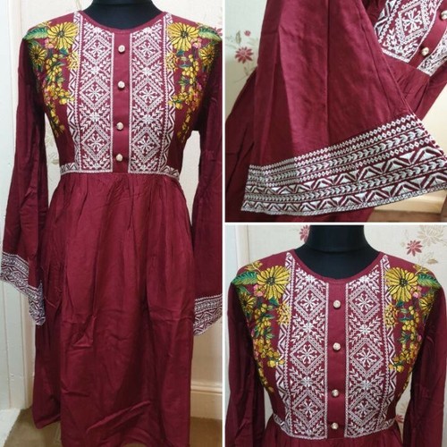 Ladies medium maroon - ladies,