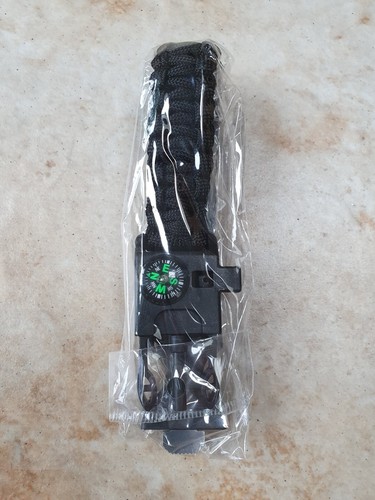 Survival paracord bracelet - survival,