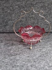 Antique victorian cranberry - antique,