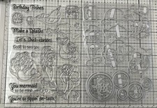 Tonic Studios Stamp Club -  Fin-Tastic Mermaid Stamp & Die Set