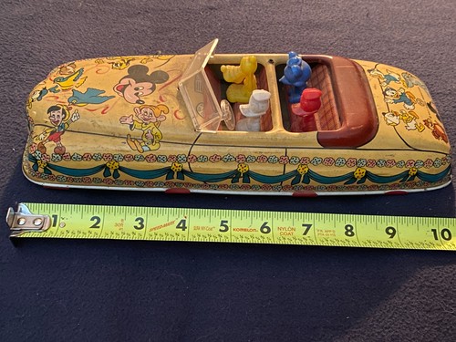 Vintage tin car wind - tin, marx