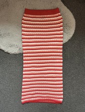 asos red, pink & white stripe