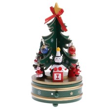 Christmas tree music box - christmas,