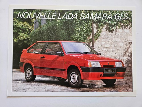 Lada samara gls sales brochure - gls,