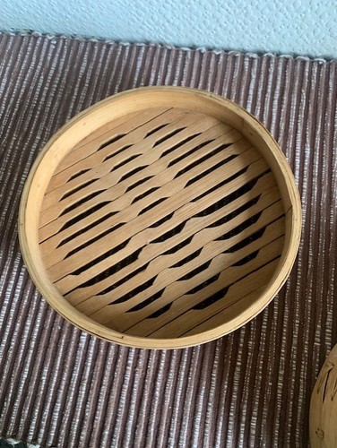 Large tier bamboo steamer - large,