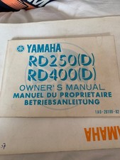 Yamaha RD250&400(D) owners