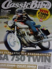 Classic Bike 09/08  Kawasaki KH400, Buyer's Guide Hinckley Bonneville,Sports 50s