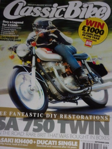 Classic bike kawasaki - bike,
