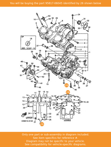 Yamaha bolt flange - bolt,,