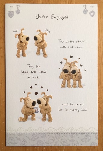 You engaged boofle - you’re, engaged’