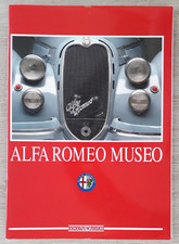 Alfa Romeo Museum Museo Brochure 1990 - 6C 2500 Giulietta Giulia 33/2 Stradale