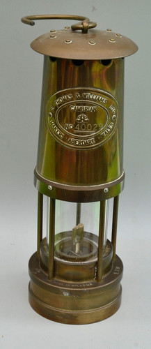 Vintage miners lamp thomas - vintage,