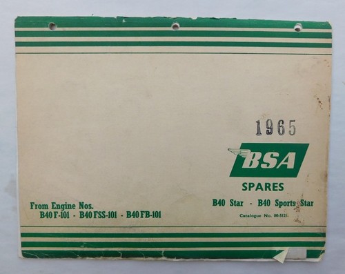 Vintage bsa motorcycle manual - vintage,