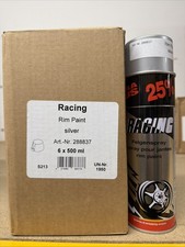 6 x 500ml Wheel silver Paint