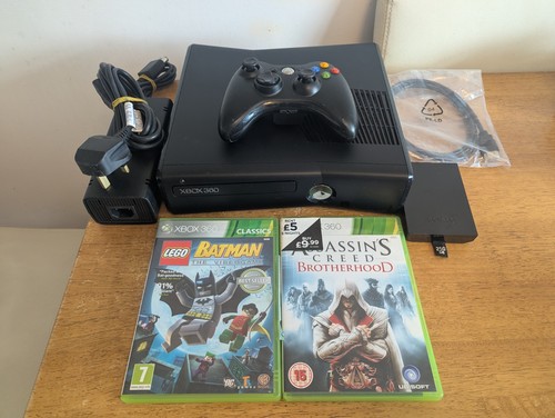 Xbox 360 slim 250gb console - 360,