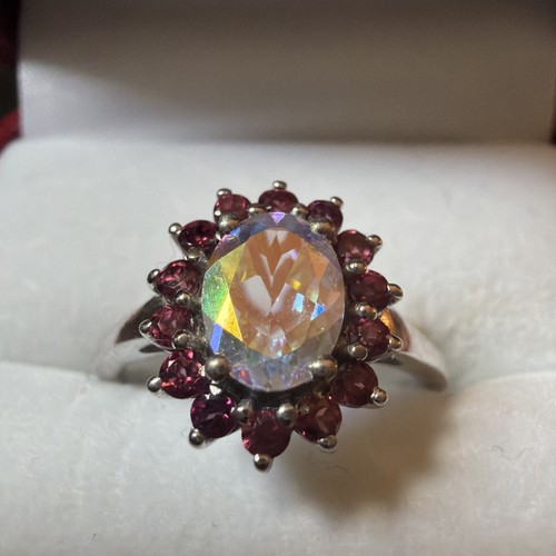 Mercury mystic topaz rhodolite - mercury,