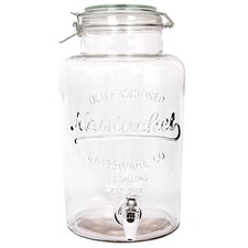 Glass drinks dispenser with - drinks,