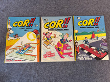 Cor fleetway annuals - 3x,