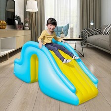 Inflatable Pool Slide Children Climber Slide Freestanding widening Steps Strong