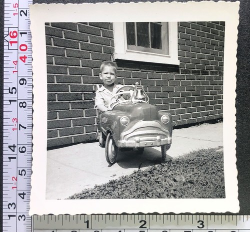 Little boy fire truck - boy,