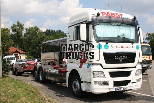Truck photo man tgx drawbar - truck,