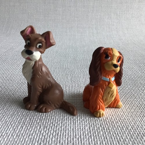 Vintage disney bullyland lady - disney,