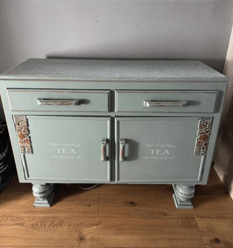 Vintage shabby chic side - vintage,