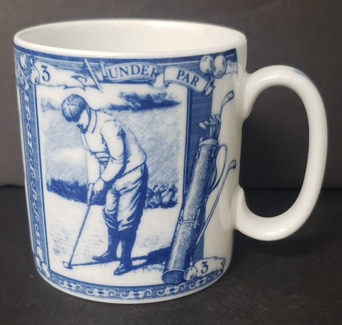 Spode blue room golfer mug - golfer, mug-