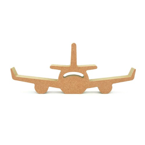 Freestanding airplane shape - freestanding,