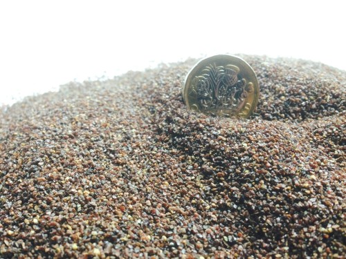 Garnet shot blasting media - shot,