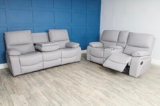 Leather Recliner Sofa Set 3+2