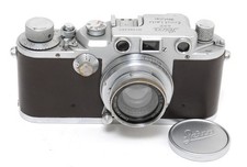 @ Leica IIIC with calfskin