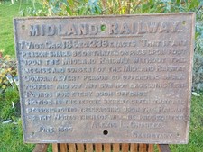Cast iron Midland Railway