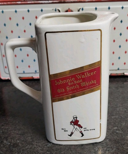 Vintage johnnie walker - walker, red