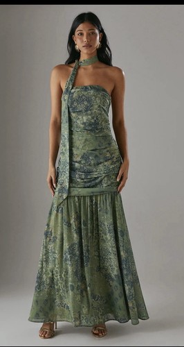 Warehouse long bandau dress - warehouse,