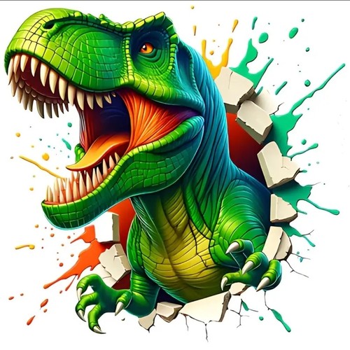 Roaring rex dinosaurs - 2x, diy