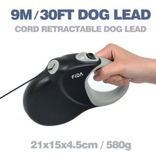 Fida 9m 30FT Retractable Dog