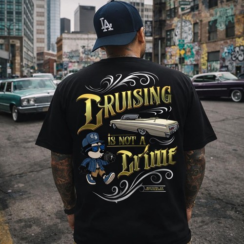 Cruising not crime shirt - not,