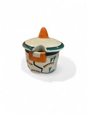Clarice Cliff  RAVEL MUFFINEER MUSTARD POT  C.1930
